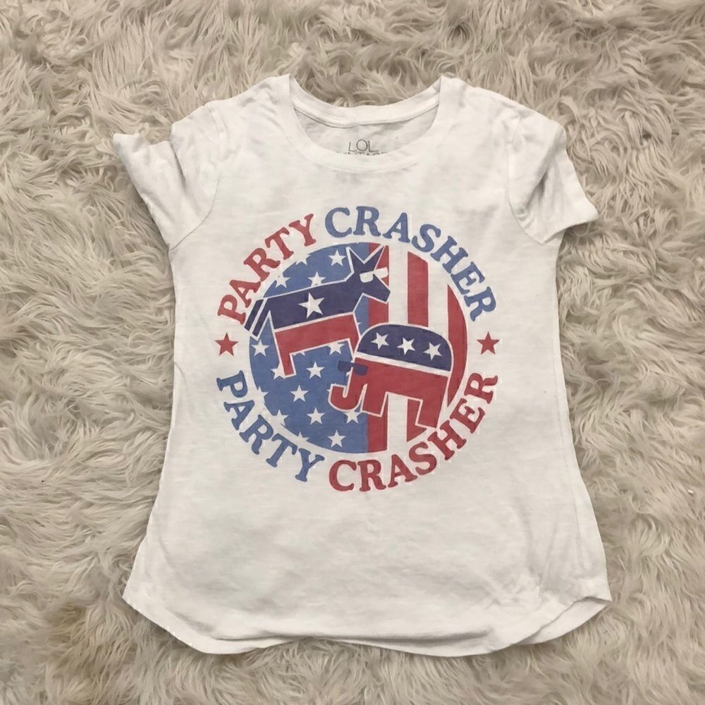 Party Crasher tee shirt - LOL Vintage - size XS